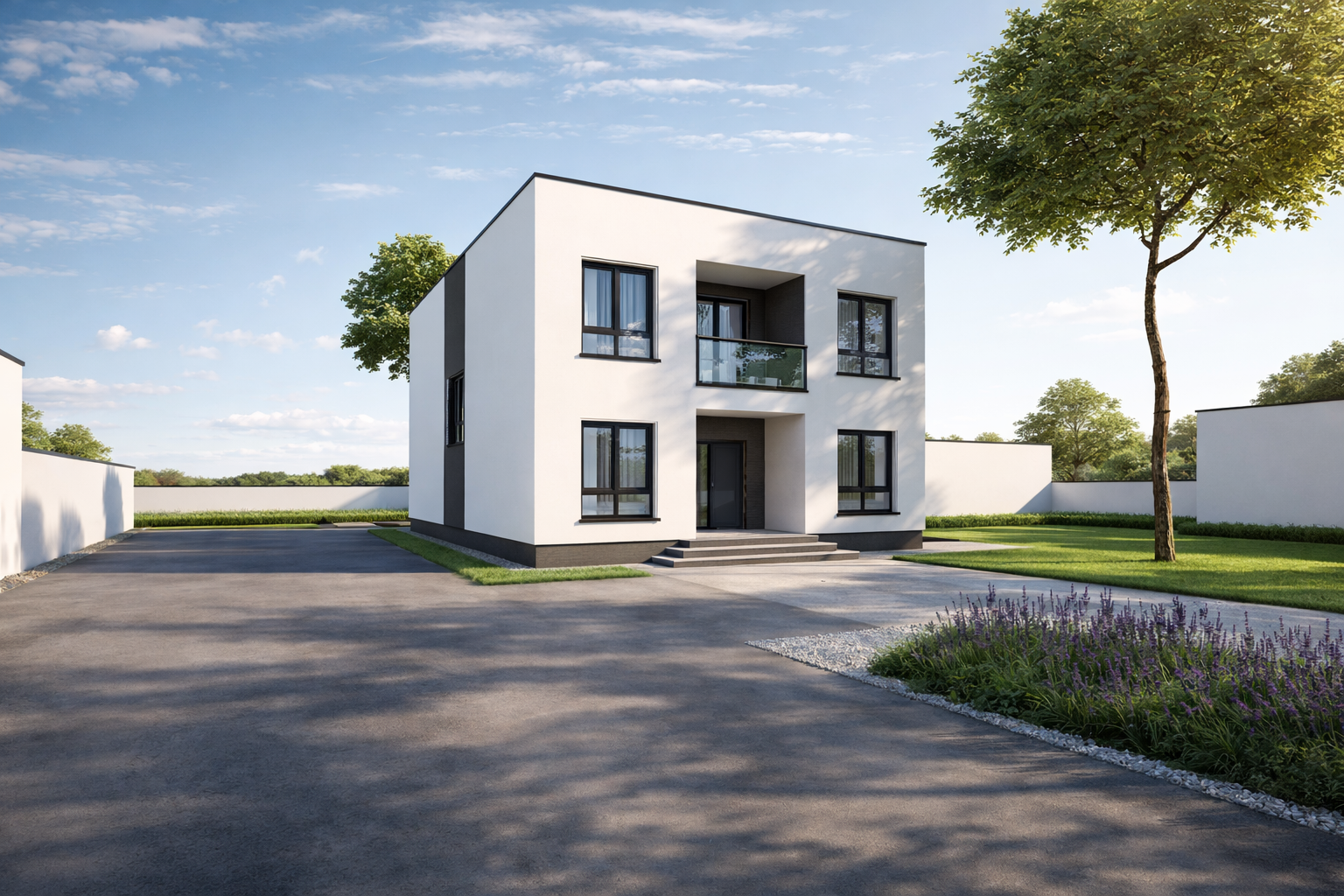 Projekt budynku usługowego